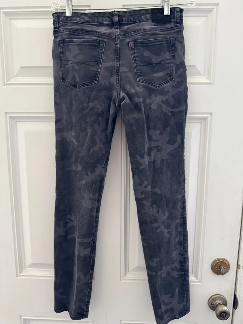 Polo rewash black and gray denim